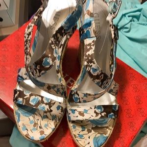 Guess floral espadrille
